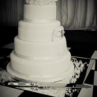Sugarveil wedding cake. 