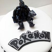 Black Pokemon Cake