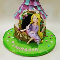 Rapunzel - Tangled tower cake
