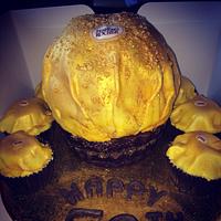 Ferrero rocher cake