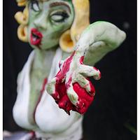 Marilyn Zombie Cake