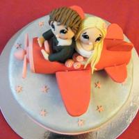 A cake for a special couple ♥