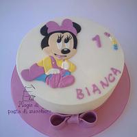 Baby Minnie cake