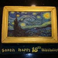 The Starry Night Cake!