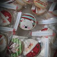Christmas Bear Cupcakes