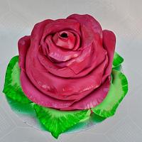 Large Rose Cake