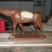 Steampunk Horse Cake