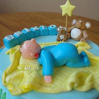 Baby Brixton Welcome Cake