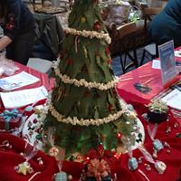 Christmas Tree Cake and pops