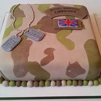 Army Camouflage Cake