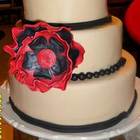 A WEDDING CAKE