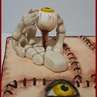 Brain Spider Cake