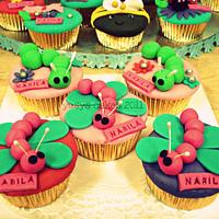 Dragonfly Cupcakes