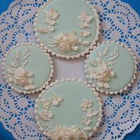 Cookies - White rose Cookies - White rose