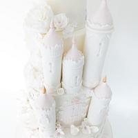 Princess Castle Wedding Cake 