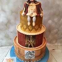 Henry VIII cake