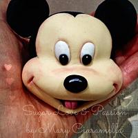 Baby Mickey Mouse topper 