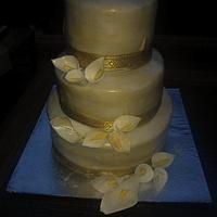 One of my first wedding cakes!!