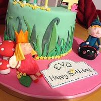 Ben and Holly Cake