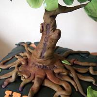 Bible Cake- Rooted to Christ