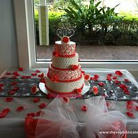 Very first wedding cake
