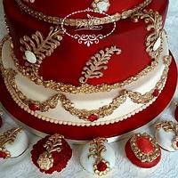 Henna ceremonial cake