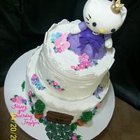 Hello Kitty Princess Cake