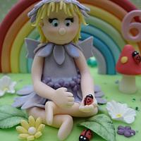 Close up of flower fairy