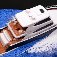 3D Cruiser Yacht Cake