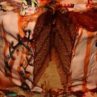 Gruesome Zombie Halloween Cake!