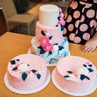 Wedding flowers cake - SweetART by Eli