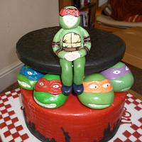 Teenage Mutant Ninja Turtles cake TMNT