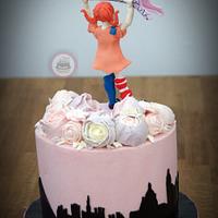 Pippi Langstrumpf cake