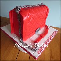 Chanel Boy Bag Cake