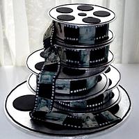 Hollywood film reels cake