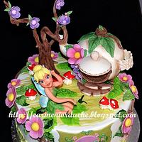 Tinkerbell cake