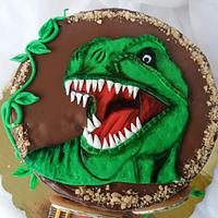 T-Rex cake 