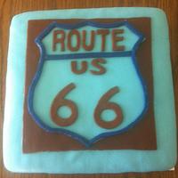 Route 66 Cake