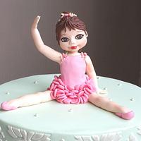 little ballerina cake