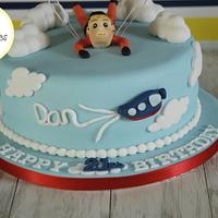 Skydiving cake