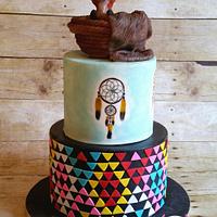 Aztec-themed Baby Shower