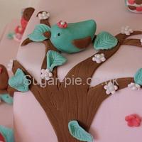 Owl Woodland Cake