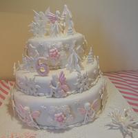 Winter Wonderland & Fairies Cake