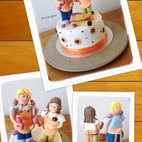 Delicatessen girls cake!!!!