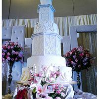 Lantern Wedding Cake 