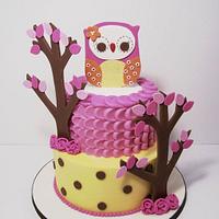 In the Woods Owl Baby Shower