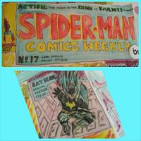 Spiderman comic cake