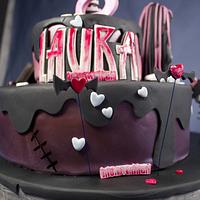 Monster High Draculaura cake