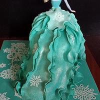 Elsa - Frozen cake