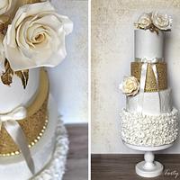 Wedding white and gold..